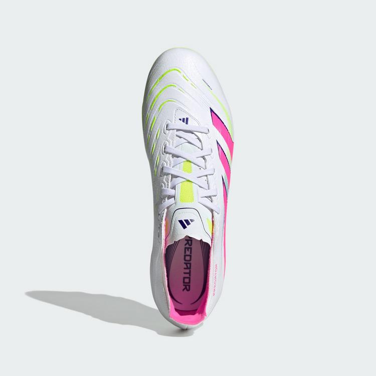 adidas adidas Predator League MG Fu&szlig;ballschuh Fu&szlig;ballschuhe Herren - Cloud White / Lucid Pink / Lucid Lemon - 0 | SportScheck