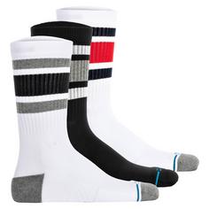 Stance Socken Freizeitsocken Schwarz/Weiß/Rot/Dunkelblau/Weiß/Schwarz/Grau