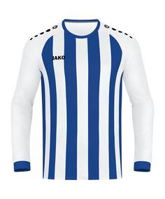 JAKO Inter Trikot langarm Kids Fußballtrikot Kinder weissblau