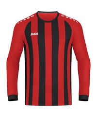 JAKO Inter Trikot Langarm Kids Trikot Kinder - rotschwarz