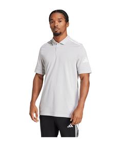 adidas Squadra 25 Competition Polo Poloshirt Herren grauweiss