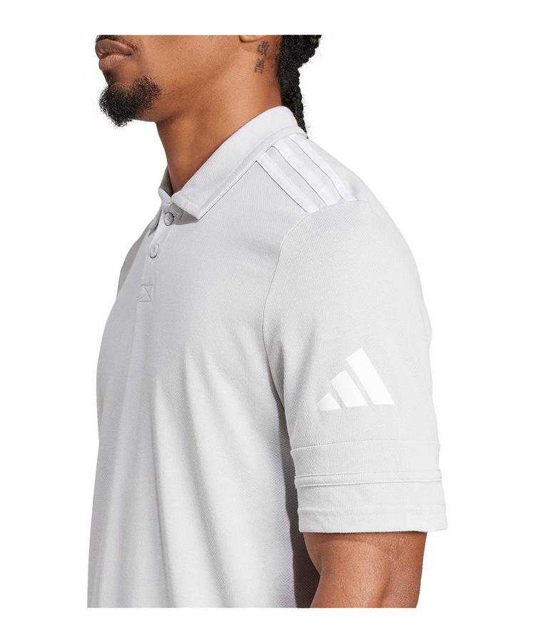 adidas adidas Squadra 25 Polo Poloshirt Herren - grauweiss - 1 | SportScheck