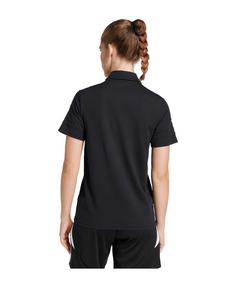 Rückansicht von adidas Squadra 25 Competition Polo Damen Poloshirt Damen schwarzweiss