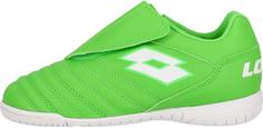 Lotto Milano 700 Fußballschuhe Kinder 29W Spring Green/All White
