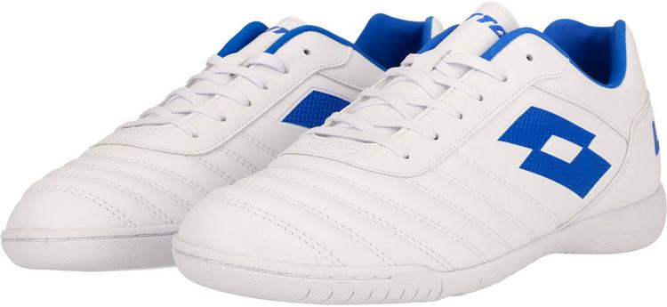Lotto Lotto Milano 700 Fu&szlig;ballschuhe - 1X5 All White/Pacific Blue - 1 | SportScheck