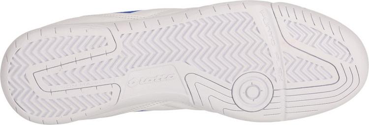 Lotto Lotto Milano 700 Fu&szlig;ballschuhe - 1X5 All White/Pacific Blue - 4 | SportScheck