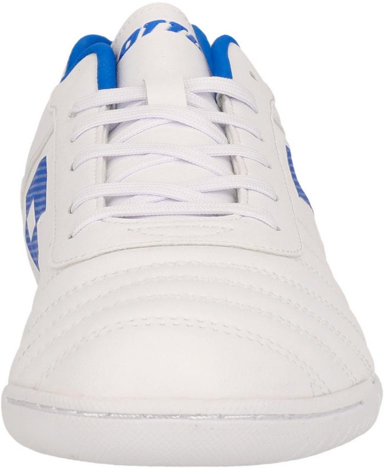 Lotto Lotto Milano 700 Fu&szlig;ballschuhe - 1X5 All White/Pacific Blue - 5 | SportScheck