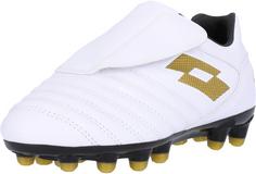 Rückansicht von Lotto MILANO 700 AGM JR S Fußballschuhe Kinder 6WX All White/Light Platino