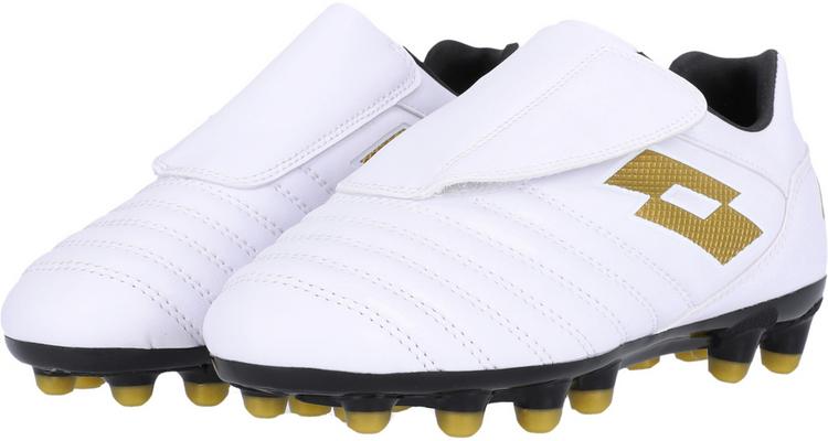 Lotto Lotto MILANO 700 AGM JR S Fu&szlig;ballschuhe Kinder - 6WX All White/Light Platino - 1 | SportScheck