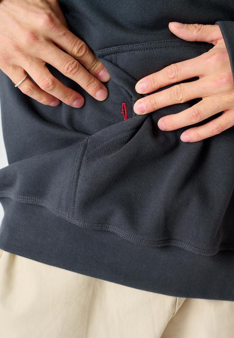 Cleptomanicx Cleptomanicx Ligull Boxy Hoodie Herren - Blue Graphite - 3 | SportScheck