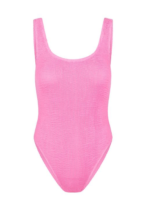Moda Minx Scrunch Scoop Neck Swimsuit Badeanzug Damen