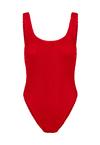 Moda Minx Scrunch Badeanzug Damen - Red