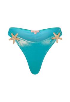 Moda Minx Bikini Hose Damen Blue Shimmer