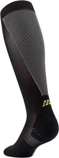 Rückansicht von CEP Laufsocken Herren black/grey