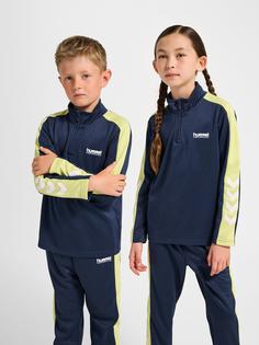 Rückansicht von hummel Funktionssweatshirt Kinder DRESS BLUES