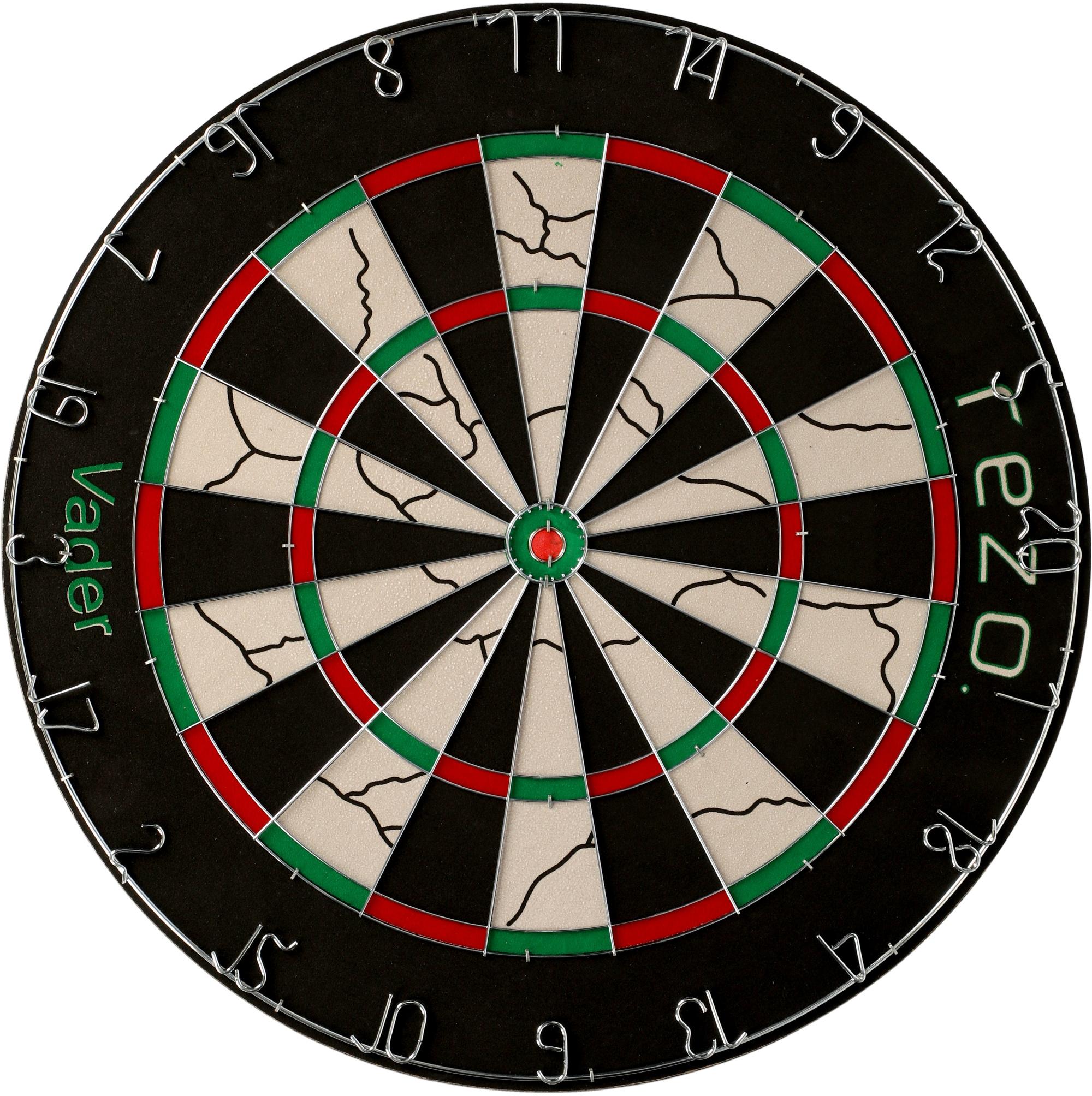 Rezo Vader Dart Board Set Badminton Zubeh&ouml;r - 1001 Black