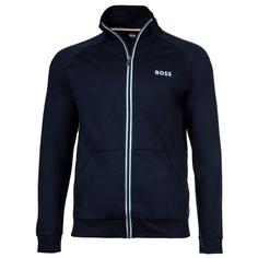 Boss Sweatjacke Sweatjacke Herren Blau