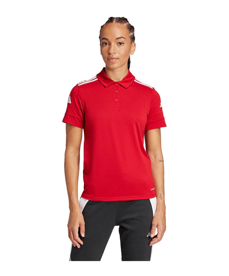 adidas adidas Squadra 25 Competition Polo Damen Poloshirt Damen - rotweiss - 0 | SportScheck