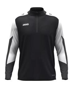 JAKO Dynamic Ziptop Sweatshirt Funktionssweatshirt Herren schwarzweiss