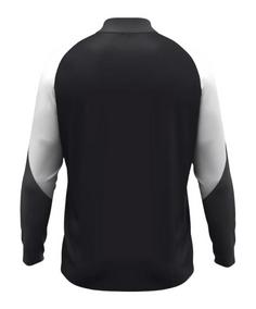 Rückansicht von JAKO Dynamic Ziptop Sweatshirt Funktionssweatshirt Herren schwarzweiss