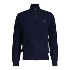 GANT Strickjacke Strickjacke Herren Blau