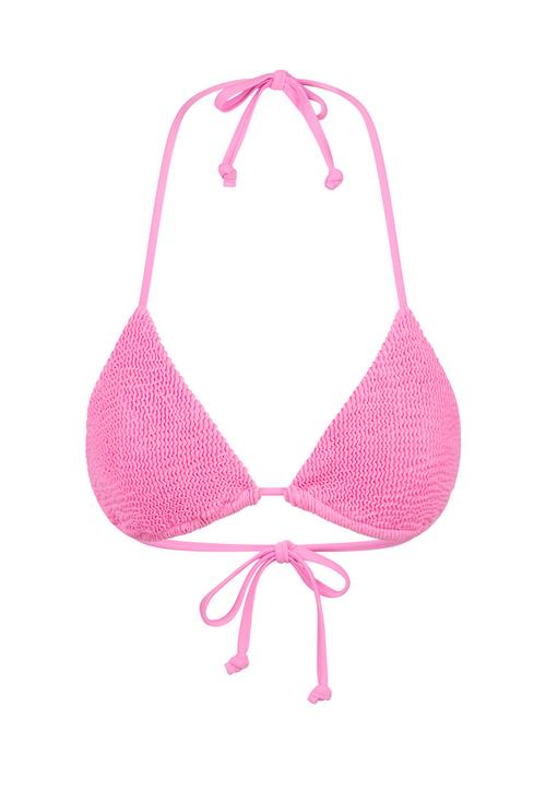 Moda Minx Scrunch Triangle Top Bikini Oberteil Damen