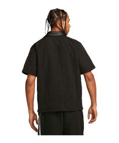 Rückansicht von Nike Woven Hemd T-Shirt Herren schwarzweiss