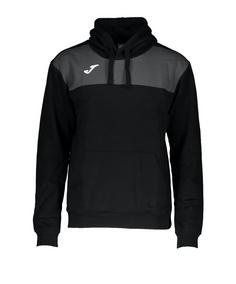 Joma Winner Kapuzenpullover Funktionssweatshirt Herren schwarzgrau