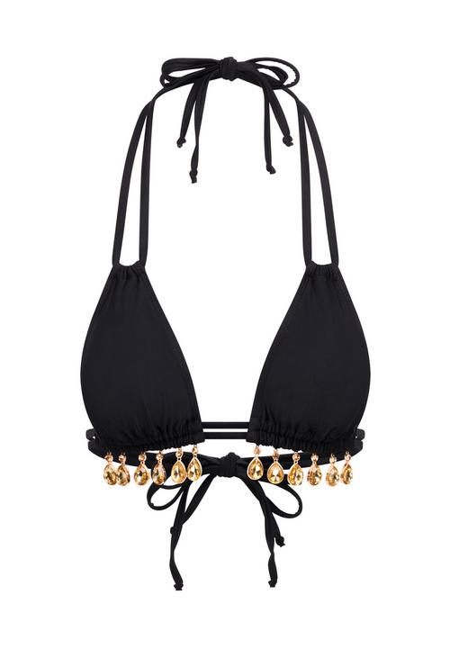 Moda Minx Selene Droplet Double Strap Triangle Top Bikini Oberteil Damen