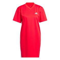 adidas Sport Craft Shift Kleid Kleid Damen Pure Ruby
