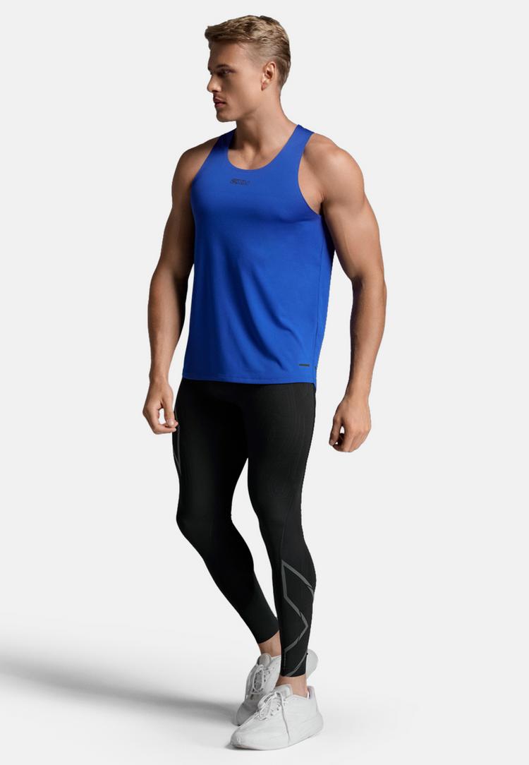 2XU 2XU Light Speed Tech Singlet Funktionsshirt Herren - surf-black reflective - 2 | SportScheck