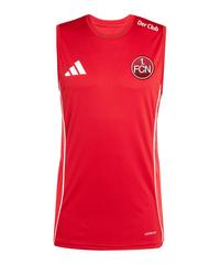 adidas 1. FC N&uuml;rnberg Tanktop T-Shirt - rotrot