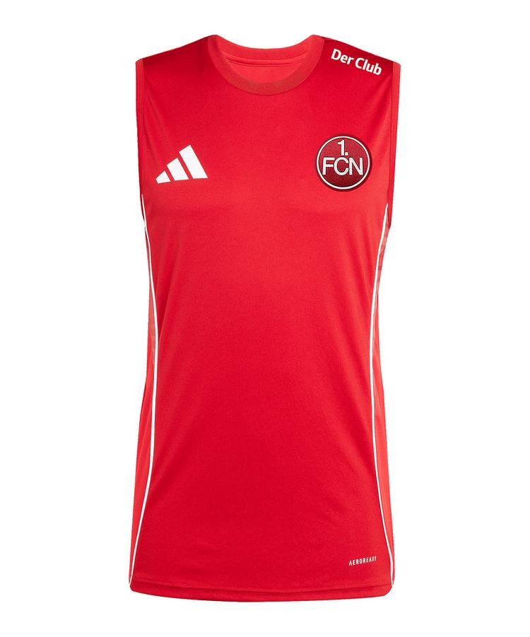 adidas adidas 1. FC N&uuml;rnberg Tanktop T-Shirt - rotrot - 0 | SportScheck