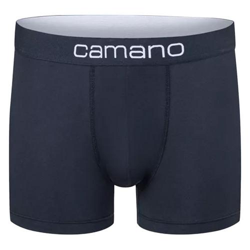 Rückansicht von Camano Boxershort Hipster Herren Blau