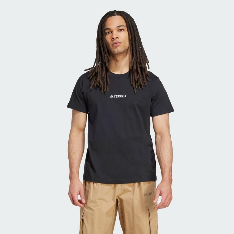 adidas adidas Terrex Signature AOP Grafik T-Shirt Funktionsshirt - Black - 0 | SportScheck