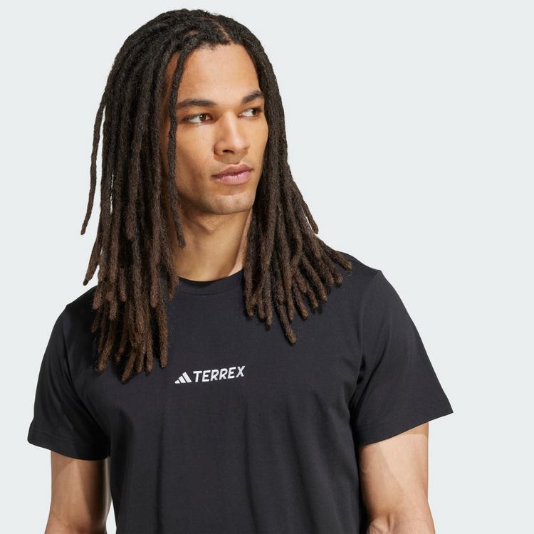 adidas adidas Terrex Signature AOP Grafik T-Shirt Funktionsshirt - Black - 0 | SportScheck