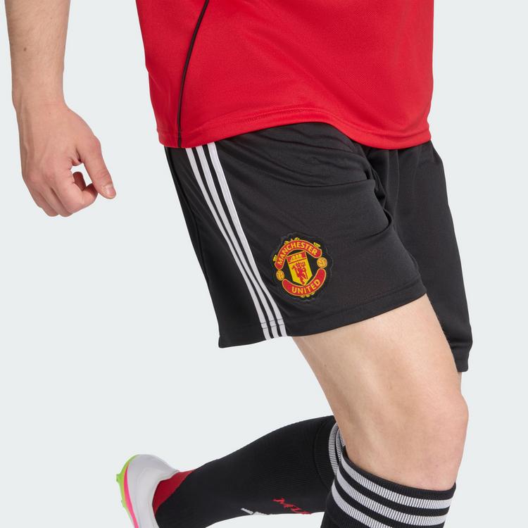 adidas adidas Manchester United 25/26 Heimshorts Funktionsshorts Herren - Black - 0 | SportScheck