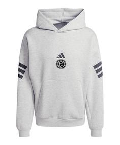 adidas Fortuna Düsseldorf Hoody Funktionssweatshirt Herren grau