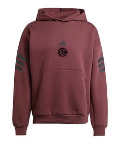 adidas Fortuna Düsseldorf Hoody Funktionssweatshirt Herren rot