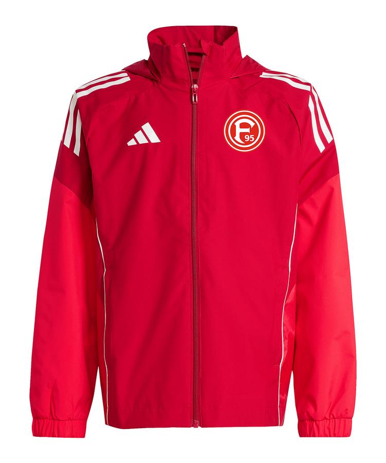 adidas adidas Fortuna D&uuml;sseldorf Trainingsjacke Kids Trainingsjacke Kinder - rot - 0 | SportScheck