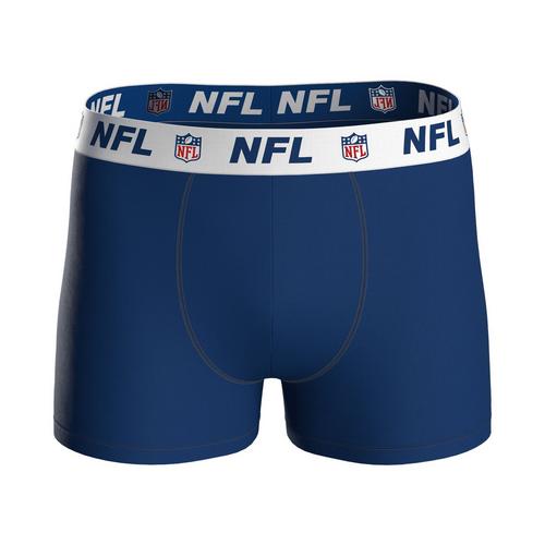 Rückansicht von NFL Boxershort Hipster Herren Dunkelblau