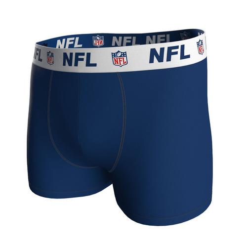 Rückansicht von NFL Boxershort Hipster Herren Dunkelblau