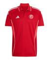 adidas Fortuna D&uuml;sseldorf Polo Poloshirt Herren - rot