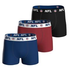 NFL Boxershort Hipster Herren Dunkelblau/Rot/Schwarz