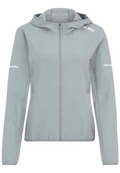 2XU Aero Jacket Windbreaker Damen smoke blue-white reflective
