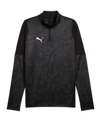 PUMA teamCUP Training 1/4 Zip Sweatshirt Funktionssweatshirt Herren - schwarz