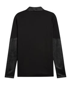 Rückansicht von PUMA teamCUP Training 1/4 Zip Sweatshirt Funktionssweatshirt Herren schwarz