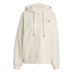 adidas adidas by Stella McCartney Kapuzenjacke Hoodie Damen Almond Milk-Smc