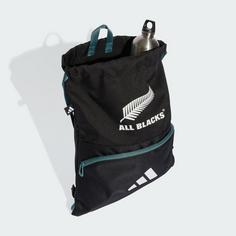 Rückansicht von adidas All Blacks Sportbeutel Schuhtasche All Black