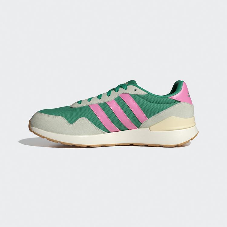 adidas adidas Run 60s 4.0 Schuh Sneaker Damen - Semi Court Green / Bliss Pink / Warm Vanilla - 5 | SportScheck
